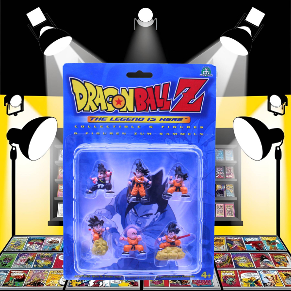 Dragon Ball Z Minifiguren Set Nr. 30 (Giochi Preziosi 1996) – 6 Figuren OVP